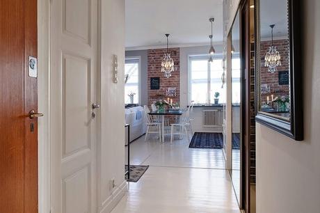 Un apartamento de estilo nórdico clásico!