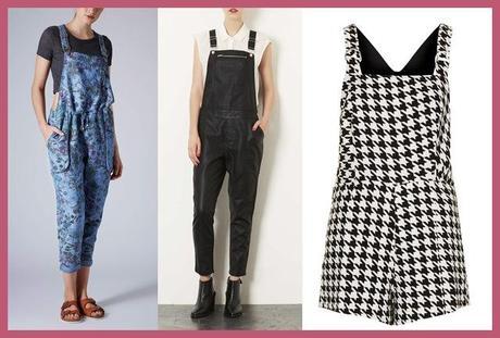 petos de topshop 1 El PETO de los 90, moda Primavera 2014 