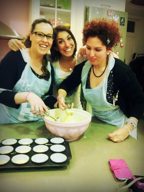 Cupcakes de dulce de leche y fotos del taller con Alma de Objetivo Cupcake!!