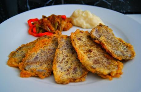 Carrillera con Pure de Patatas y Piperrada