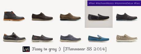 I got the blues! [SS14 Menswear]