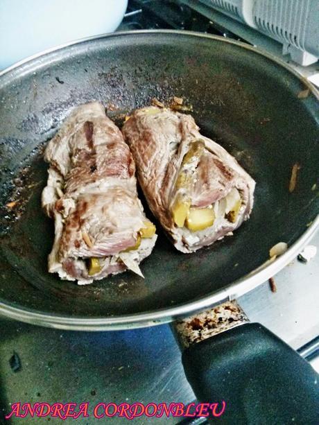 ALEMANIA - RINDERROULADEN - ROLLOS DE CARNE CON SALSA DE MOSTAZA (SIN GLUTEN) ANDREA POR EL MUNDO