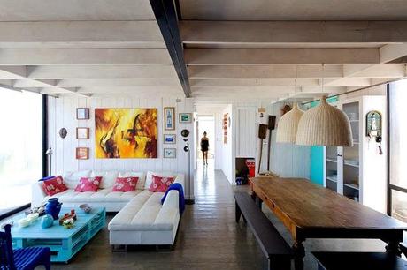 Casa Rustica y Moderna en la Costa Chilena