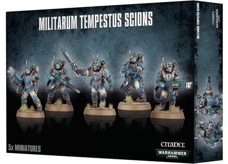 Tempestus Scions  Command Squad caja