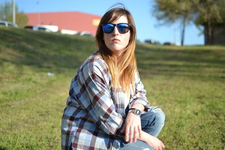 Look of the day: New plaid Zara shirt
