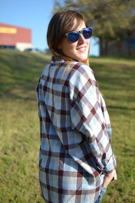 Look of the day: New plaid Zara shirt