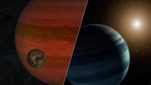 Los investigadores han detectado el primer candidato a “exoluna” – una luna orbitando un planeta que se encuentra fuera de nuestro sistema solar.  Crédito: NASA/ JPL- Caltech 