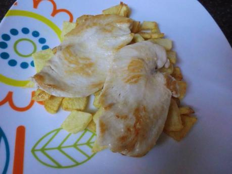 Filetes de lomo con salsa roquefort, receta rápida