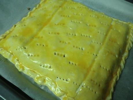 Pastelón de carne y espinacas