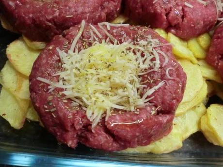 Rosquillas de carne picada