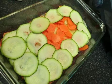 Filetes de merluza con jamón al horno