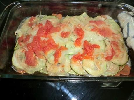 Filetes de merluza con jamón al horno