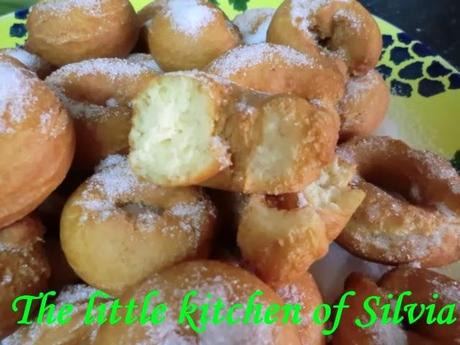 Roscos fritos de nata
