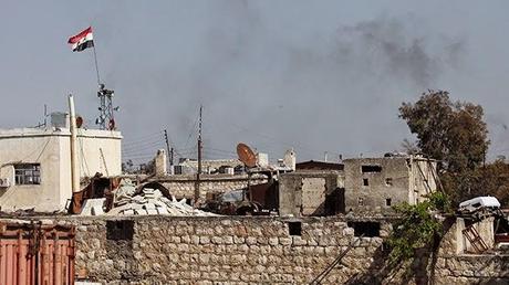 Dos muertos y cien heridos en un ataque químico en Siria