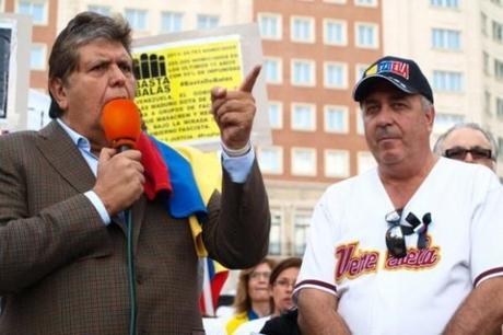 Alan García contra Maduro en Madrid