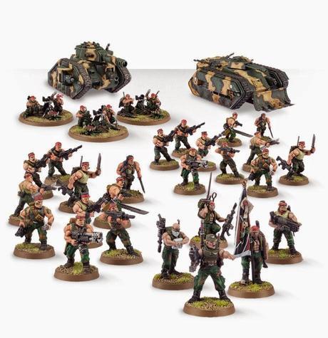 2ª semana de pre-pedidos de Astra Militarum,una opinión