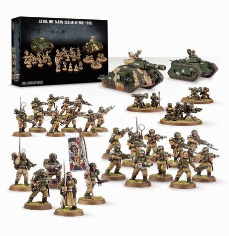 2ª semana de pre-pedidos de Astra Militarum,una opinión