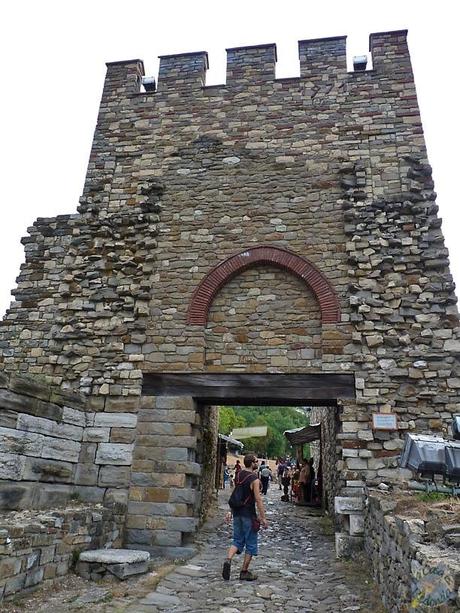 Entrada a la fortaleza de Tsarevets