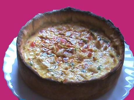 QUICHE DE POLLO CON VERDURAS QUICHE DE POLLO CON VERDURAS