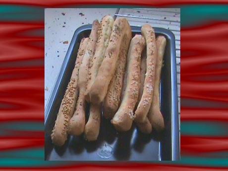 BASTONES DE PAN ITALIANOS.
