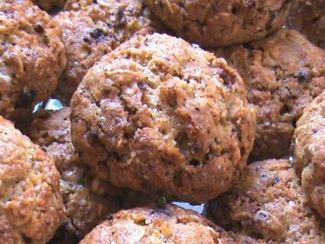 GALLETAS INTEGRALES DE AVENA Y CHOCOLATE