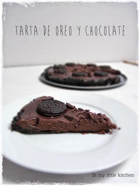 Pastel de Oreo y chocolate