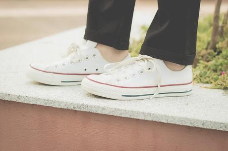 Mime Wearing Stripes
