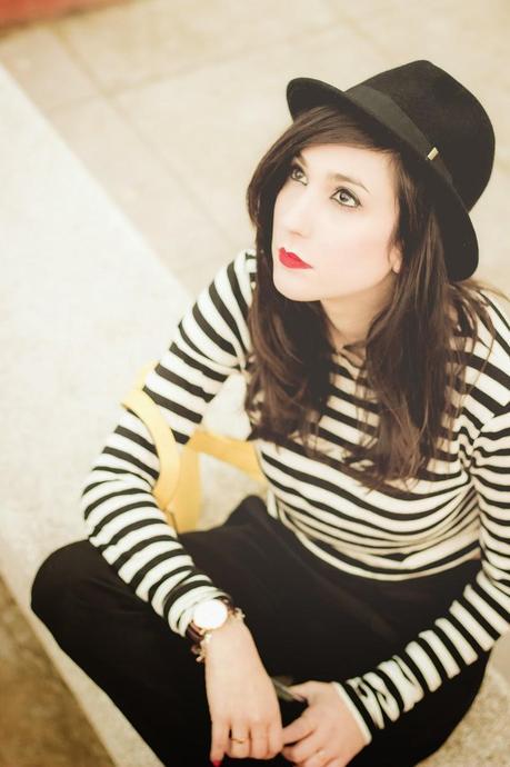 Mime Wearing Stripes