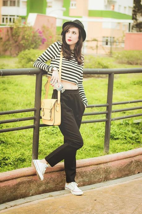 Mime Wearing Stripes