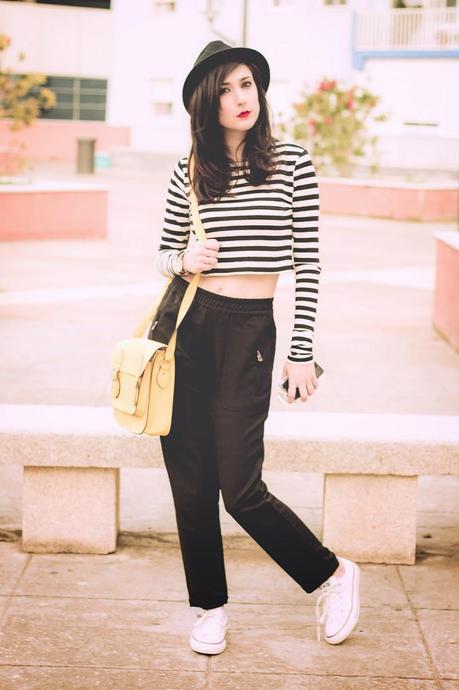 Mime Wearing Stripes