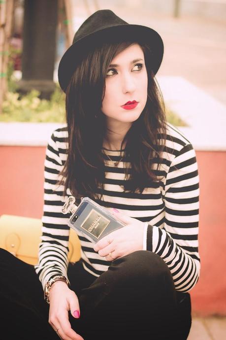 Mime Wearing Stripes