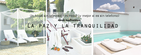 Desconexión y relax! Desconexión y relax!