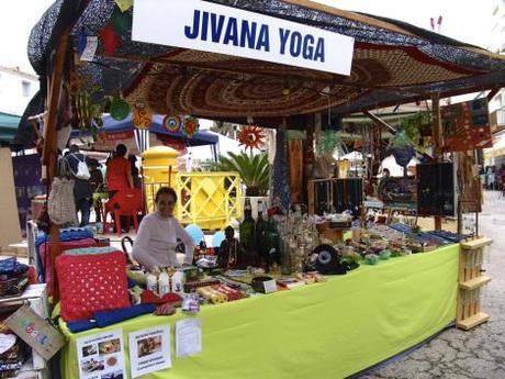 Nuestros amigos de Jivana Yoga , un puesto especial!!!