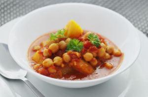 Curry de garbanzos