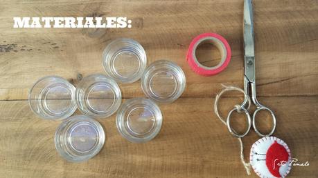 DIY: cómo decorar unos portavelas con washitape.