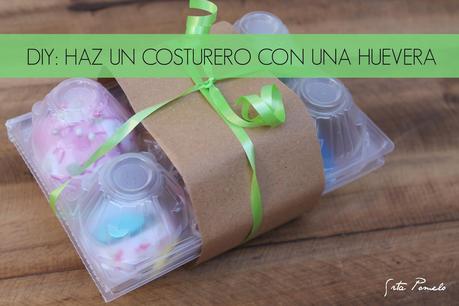 #8 #DIOGENERAS: haz un costurero con una huevera.