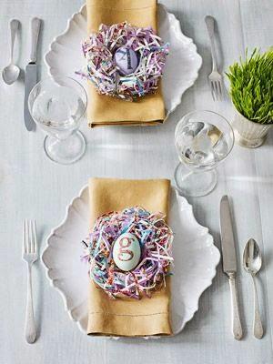 Cómo... Organizar la mesa de Pascua