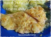 Filetes cerdo vino blanco