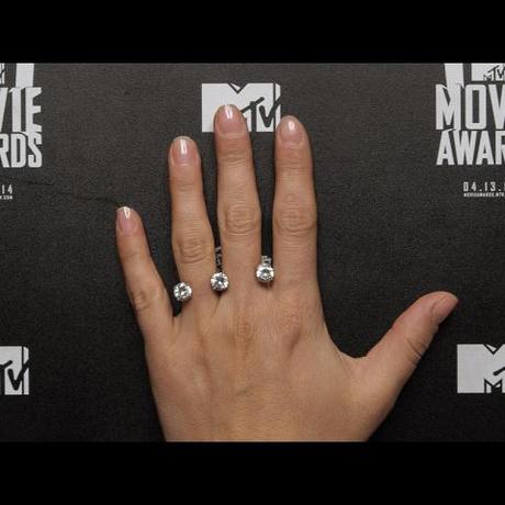 las uñas de los MTV Movie Awards 2014