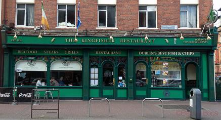 Fachada the kingfisher restaurant dublin