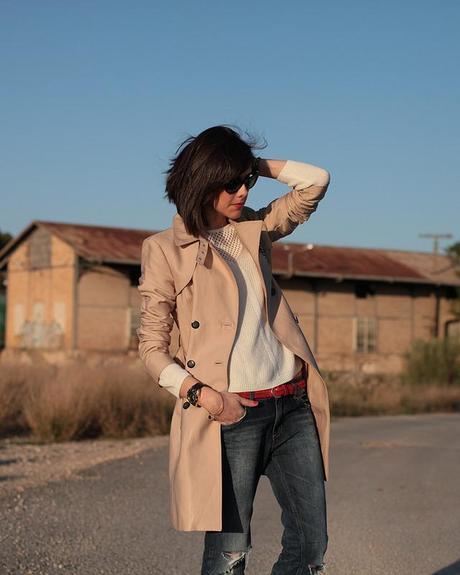 Homenaje acolchado maxi + Trench