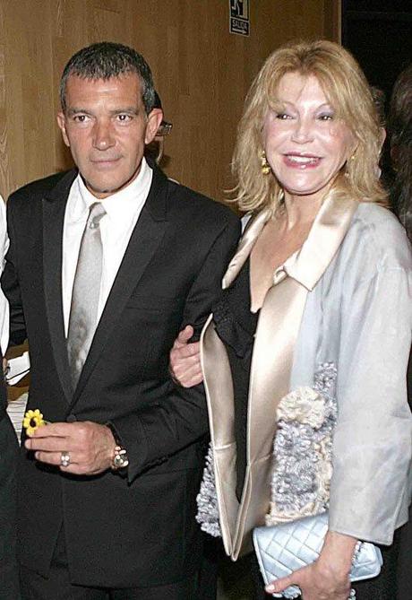 Antonio Banderas y Carmen Cervera Baronesa Thyssen