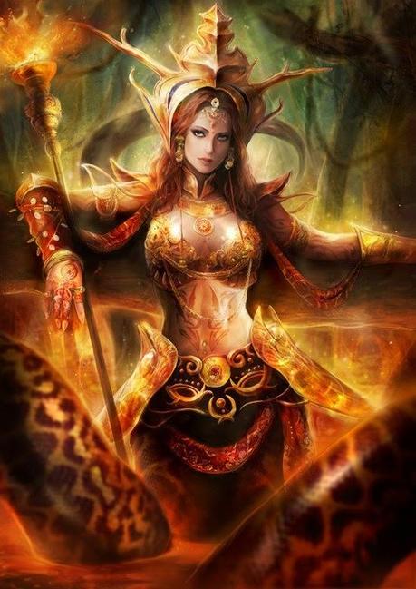 Seres mitológicos terrestres #7 NAGA