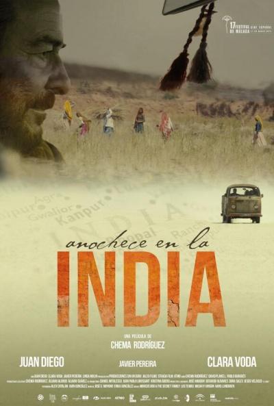 Póster: Anochece en la India (2014)