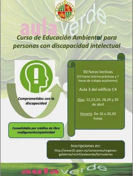 Curso de Educación Ambiental para  personas con discapacidad intelectual