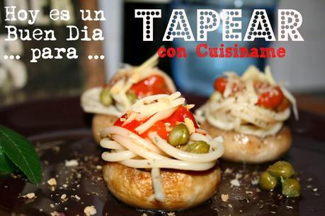 tapas, montaditos, tapas originales, aperitivos, champiñones y setas, recetas de cocina, recetas originales, recetas caseras, recetas fáciles, humor, blog cocina