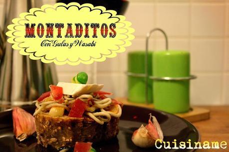 montaditos, tapas, aperitivos, tapas originales, gulas, jamón ibérico, wasabi, recetas originales, recetas de cocina, recetas originales, yummy recipes, humor, recetas caseras, recetas faciles