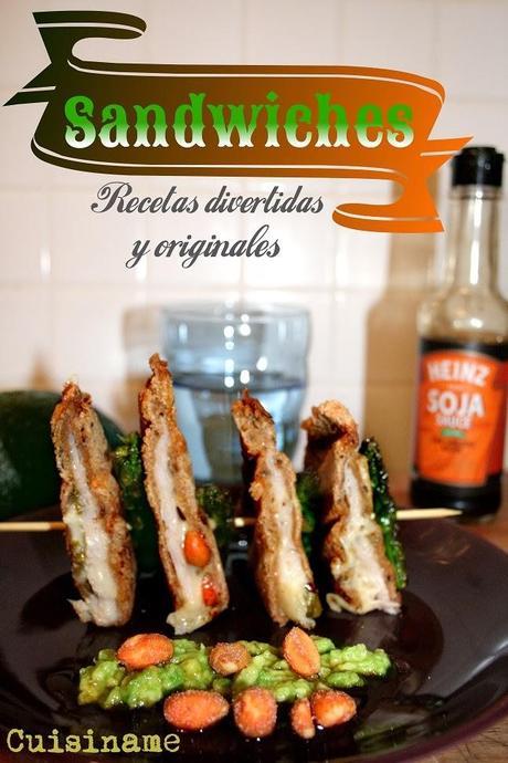 sándwiches, sandwiches y bocadillos, aguacate, cacahuetes, salsa de soja, recetas originales, recetas light, recetas de cocina, yummy recipes, blog cocina, humor
