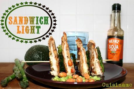 sándwiches, sandwiches y bocadillos, aguacate, cacahuetes, salsa de soja, recetas originales, recetas light, recetas de cocina, yummy recipes, blog cocina, humor