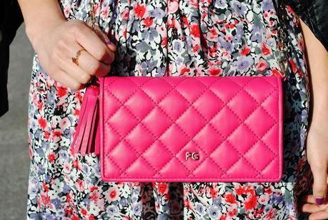Pink bag.